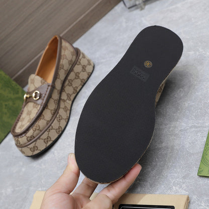 New Luxury G Platform Slip-on Shoes 0424082622