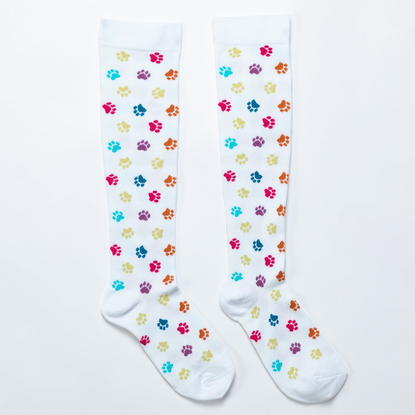 Paw Print Compression Socks