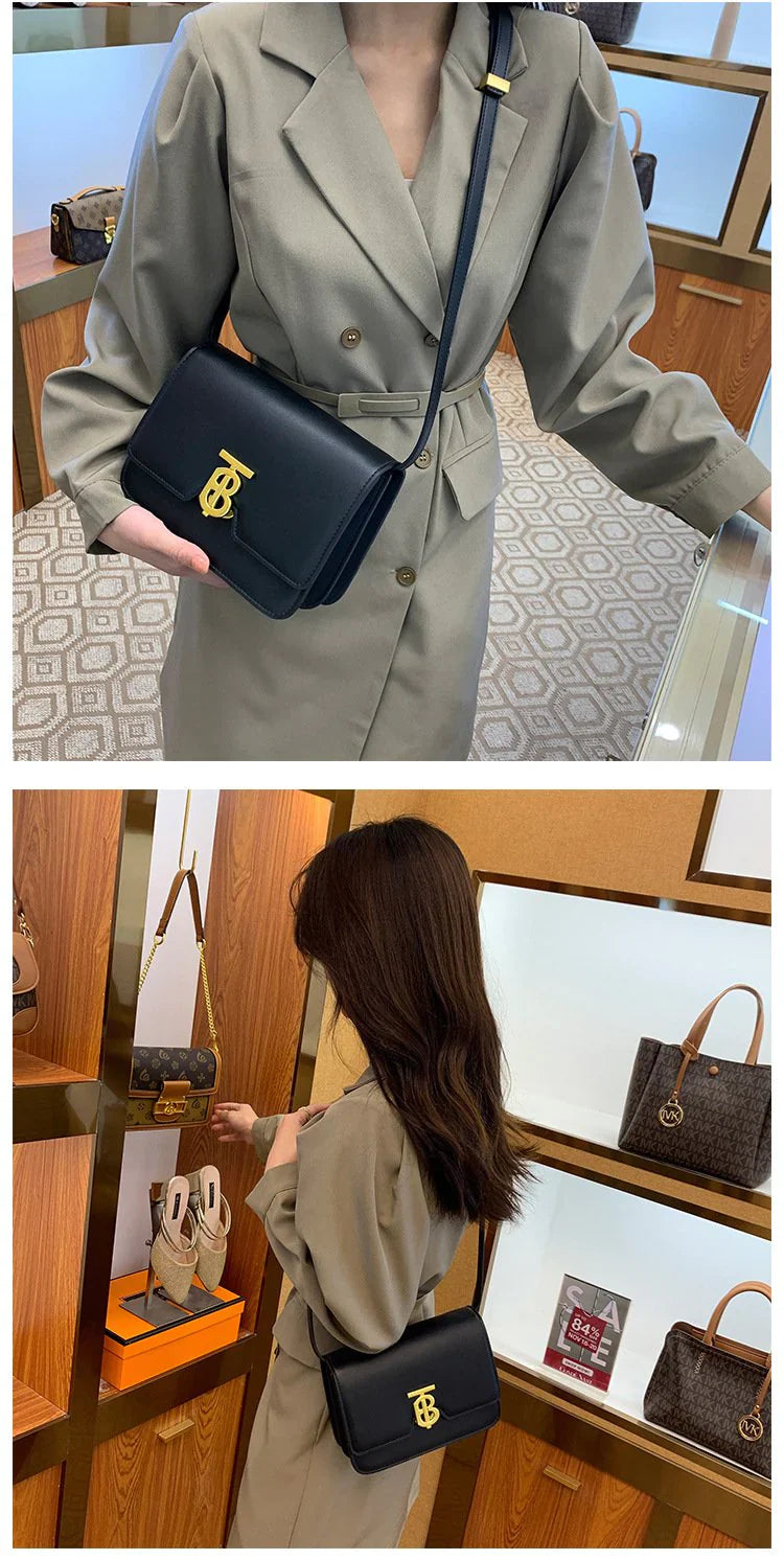 Fashion New Women's Bag, Simple And Solid Color Tofu Bag 1024010302
