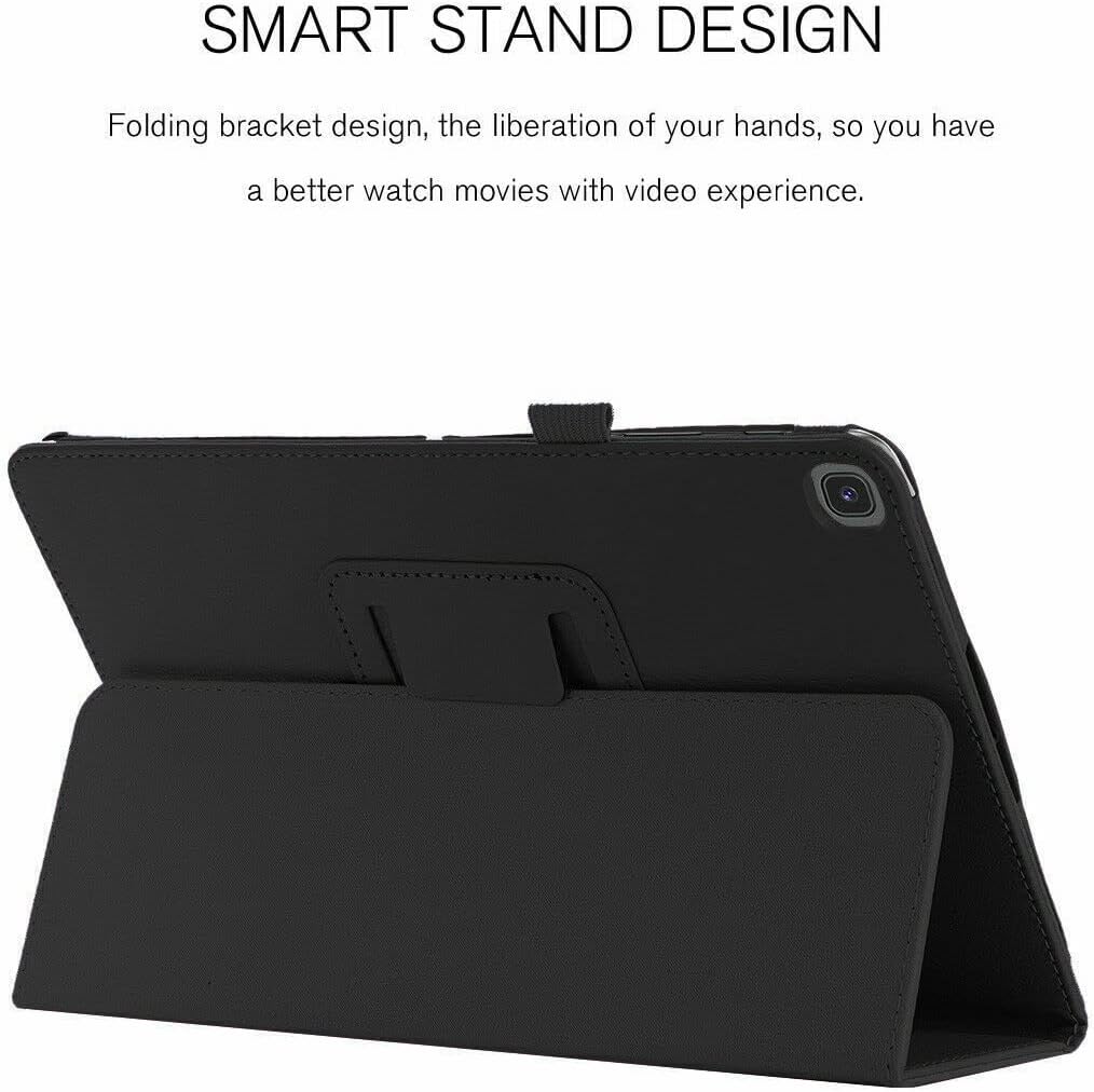 2022 Galaxy Tab A8 10.5” Inch 32 GB Wi-Fi Android 11 Touchscreen International Tablet Bundle – MDTec Hard Back Tri-Fold Stand Cover Case and 64GB microSD Card [Gray]
