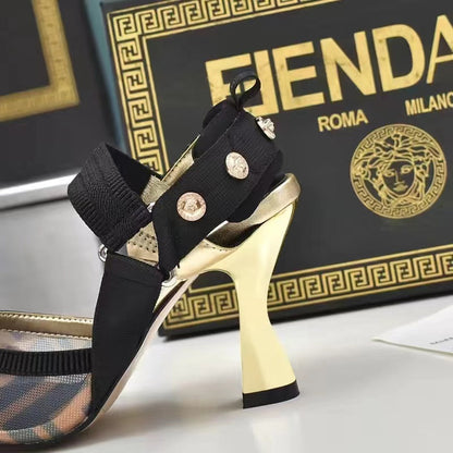 2023  pointed toe high heel sandals