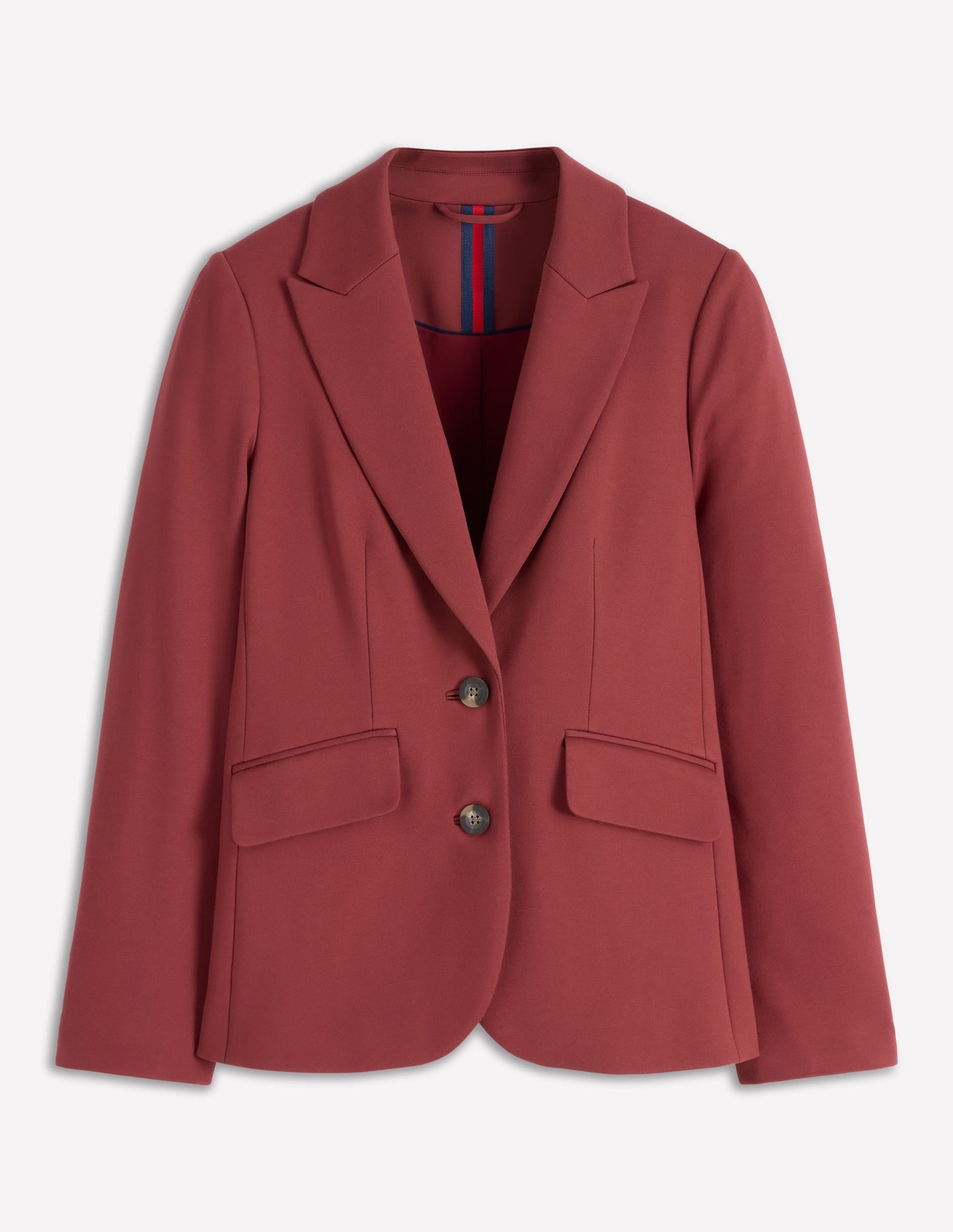 Marylebone Ponte Blazer-Chestnut