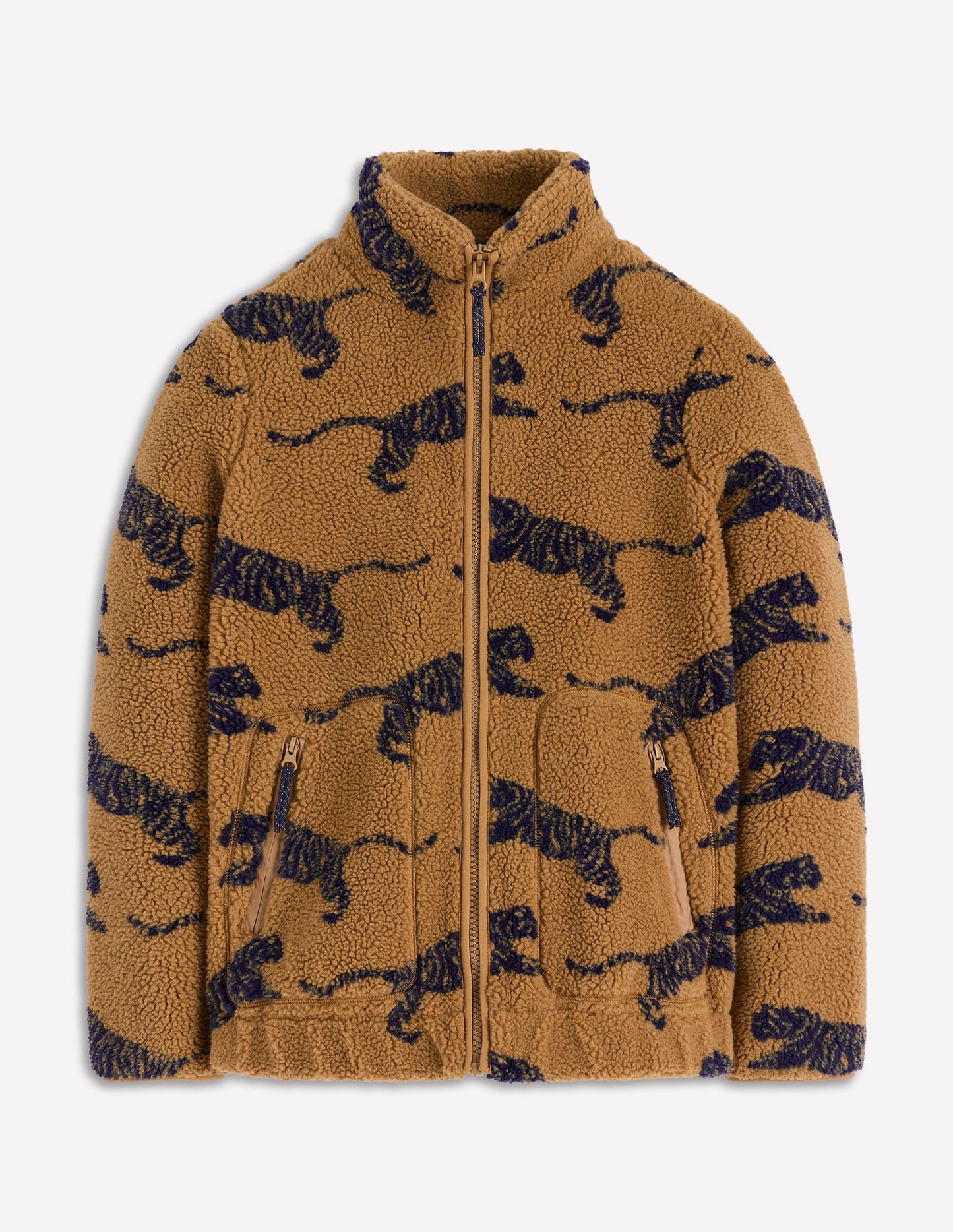 Westminster Borg Jacket-Hazelnut Brown, Leaping Tiger