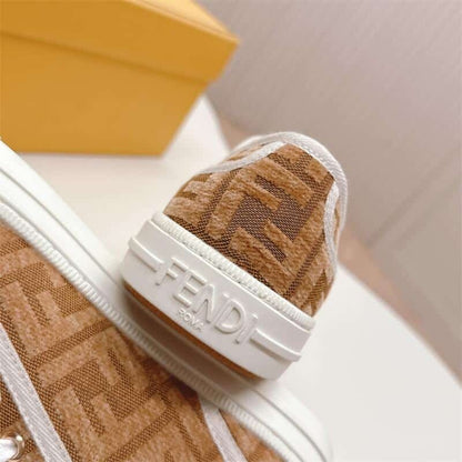FD Women Domino Fabric Casual Style Sneaker 0425063018