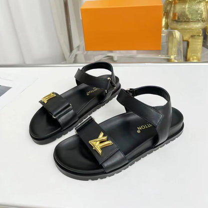 New V logo 5 colors printed sandals fashion casual beach sandals XC04051806
