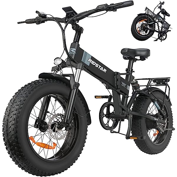Btrwo™ 🔥 Folding Ebikes for Adults Full Suspension 1000W Motor 48V