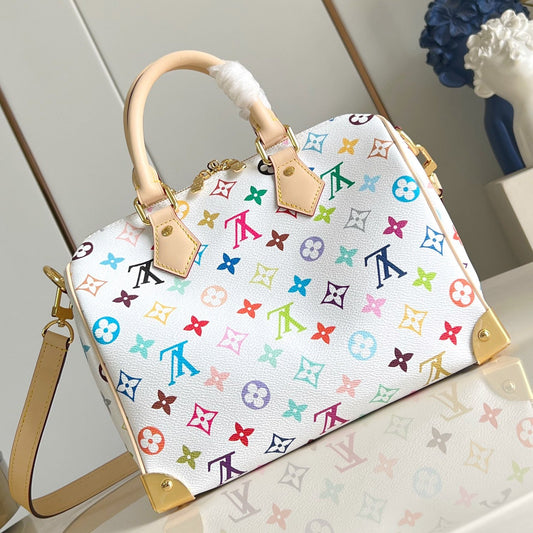 25 New White Color Classic 25 Women's Bag M13085 042504012