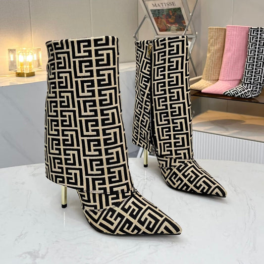 Balmain fashion stiletto ankle boots XC0424101413