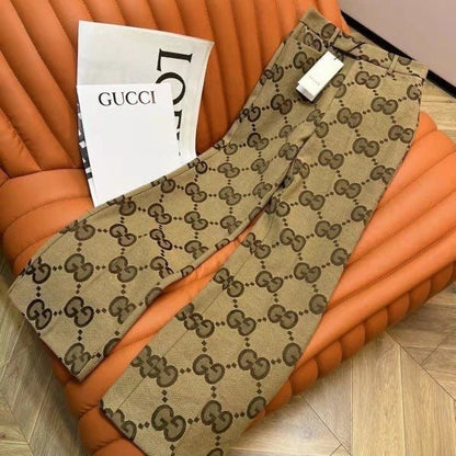 23 New G jacquard large letter suit