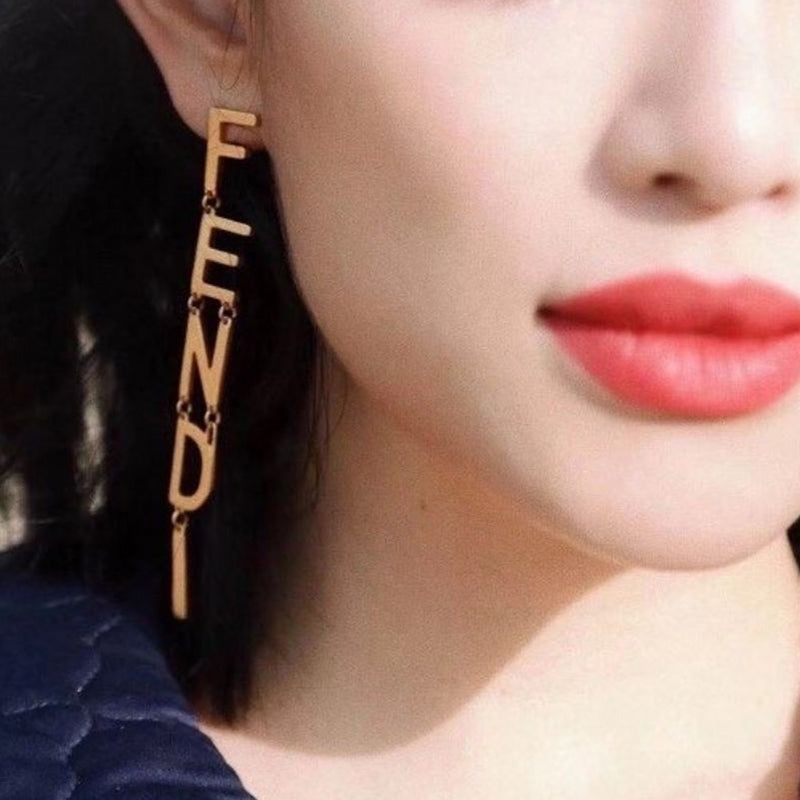 Minimalist tassel earrings PD10051215
