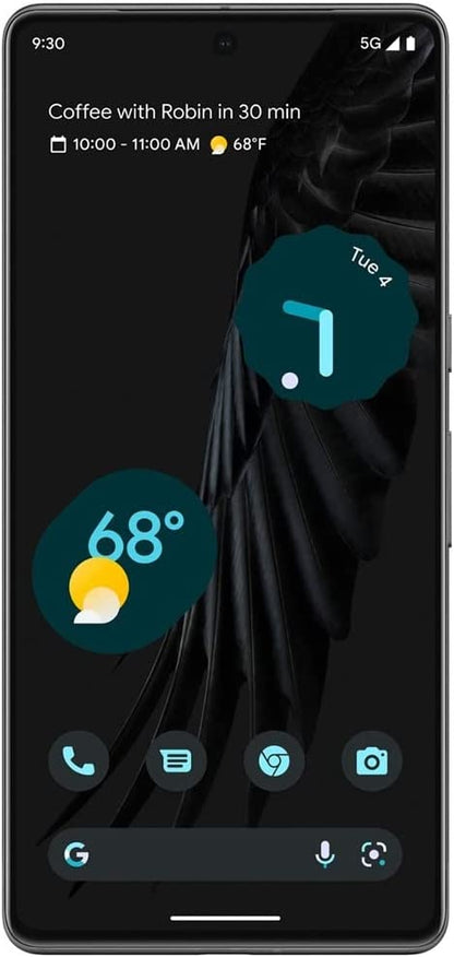 Google Pixel 7-5G Android Phone - Unlocked Smartphone with Wide Angle Lens and 24-Hour Battery - 128GB - Snow (Renewed)
