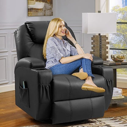 🔥Hot Sale Now🔥 Swivel Massage Heated Sofa Chair