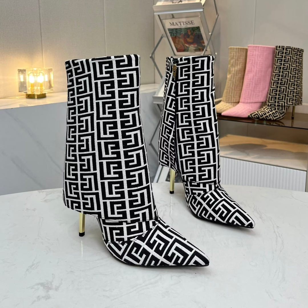 Balmain fashion stiletto ankle boots XC0424101413
