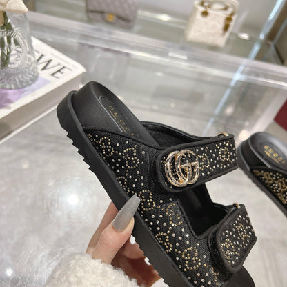 25 Ladies New Star Diamond Fashion Sandals PD0425031411
