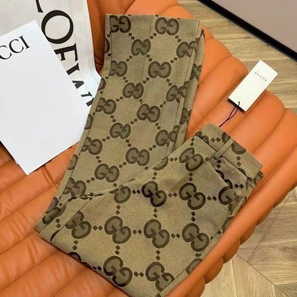 23 New G jacquard large letter suit