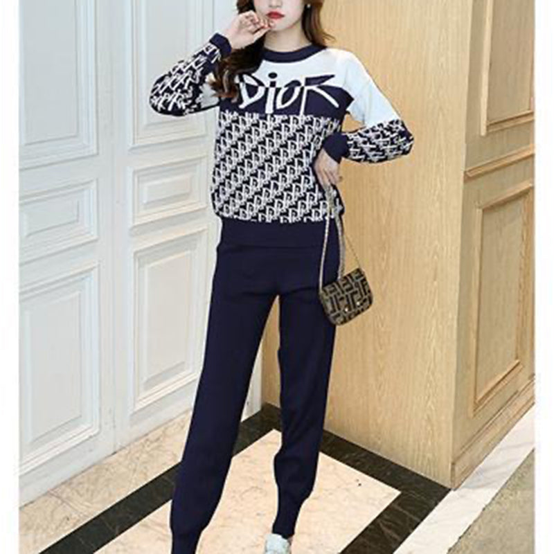 New fashion knitted casual set PD1023101812
