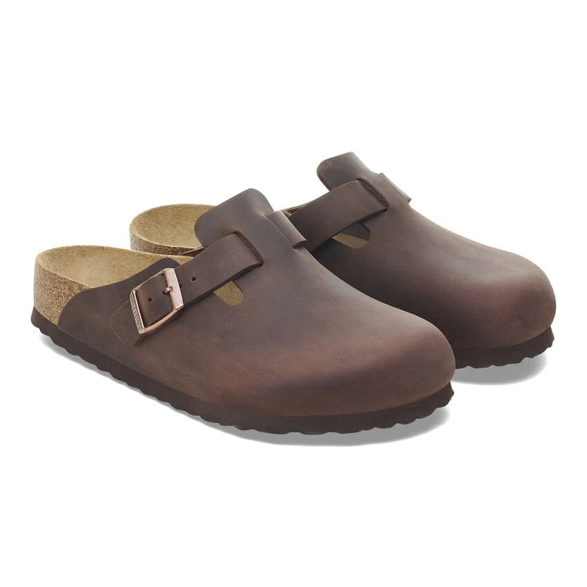 Boston Soft Footbed Oiled Leather
