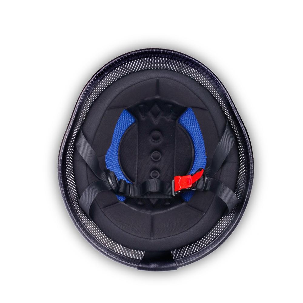German Mayan style motorcycle helmet black | Biker Lid and get Free Sunglasses Deal (value 19.95)