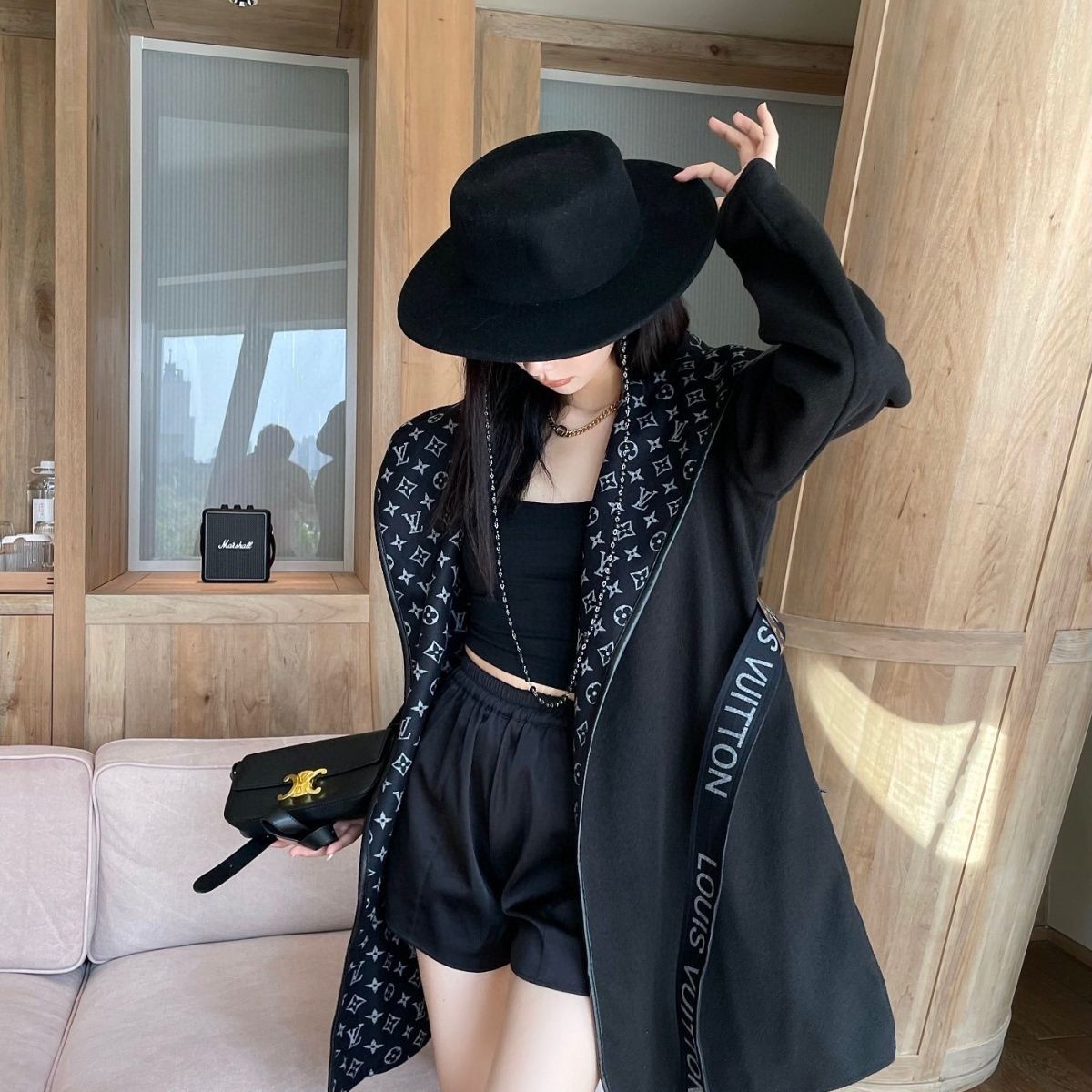 Autumn Classic Double-breasted Wrap-up Coat 0123112201