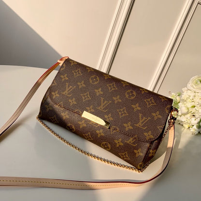 Shoulder sling bag cross body bags monogram maroon gold chain