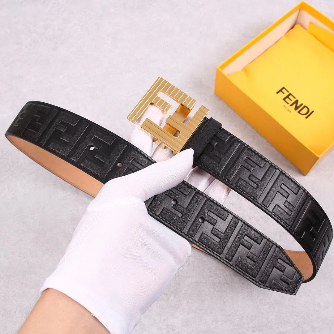 38mm wide double sided calfskin belt 1025061716