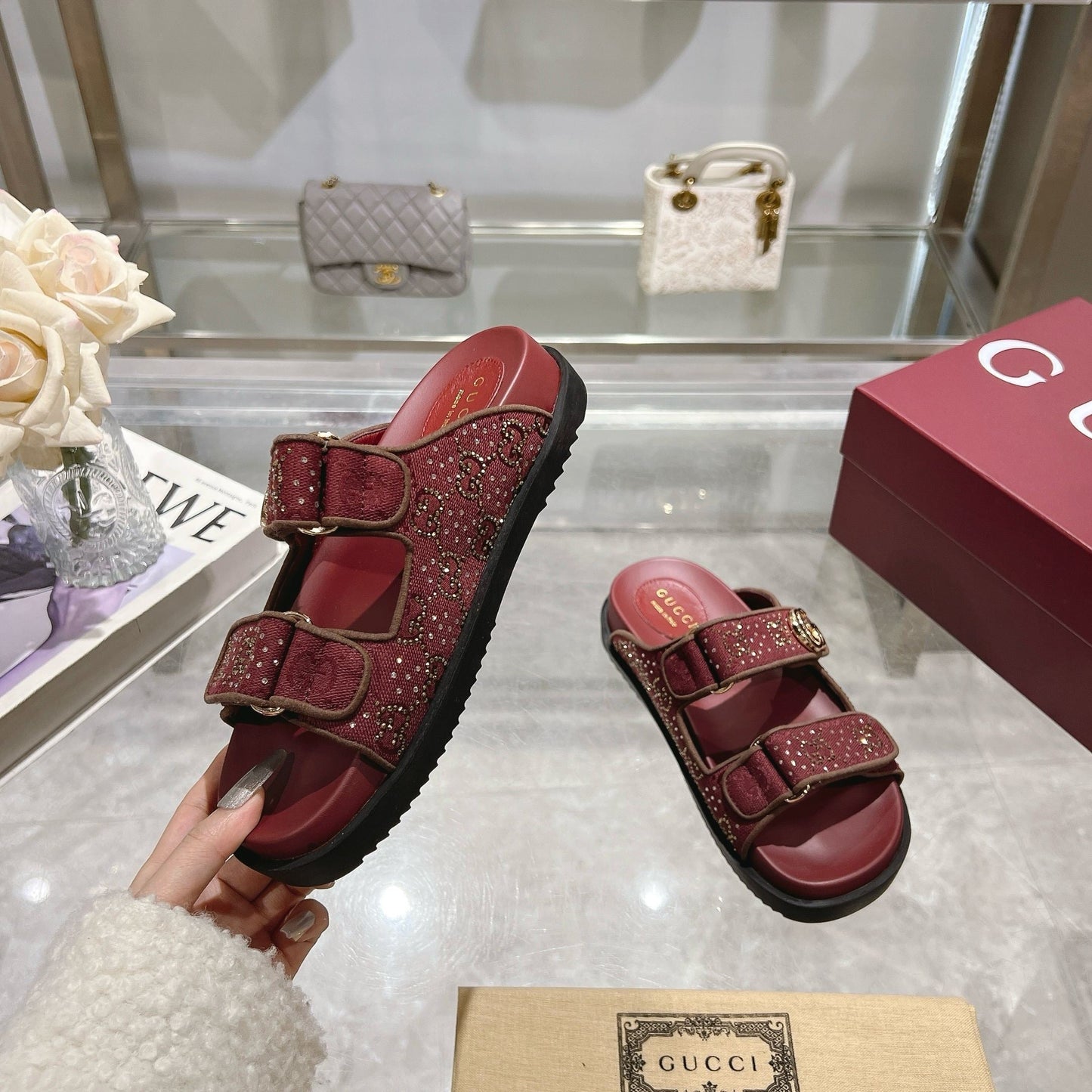 25 Ladies New Star Diamond Fashion Sandals PD0425031411