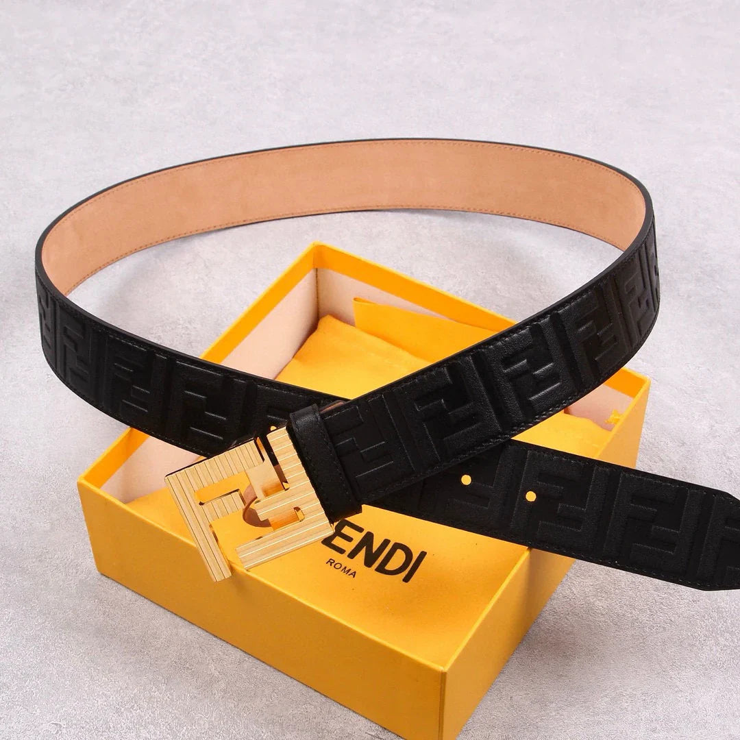 38mm wide double sided calfskin belt 1025061716