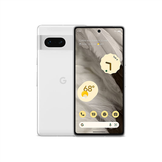 Google Pixel 7-5G Android Phone - Unlocked Smartphone with Wide Angle Lens and 24-Hour Battery - 128GB - Snow (Renewed)