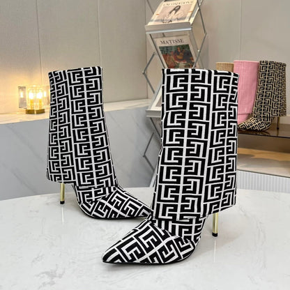 Balmain fashion stiletto ankle boots XC0424101413