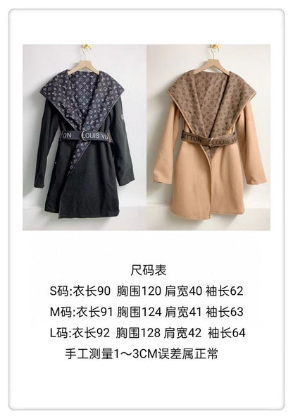 Autumn Classic Double-breasted Wrap-up Coat 0123112201