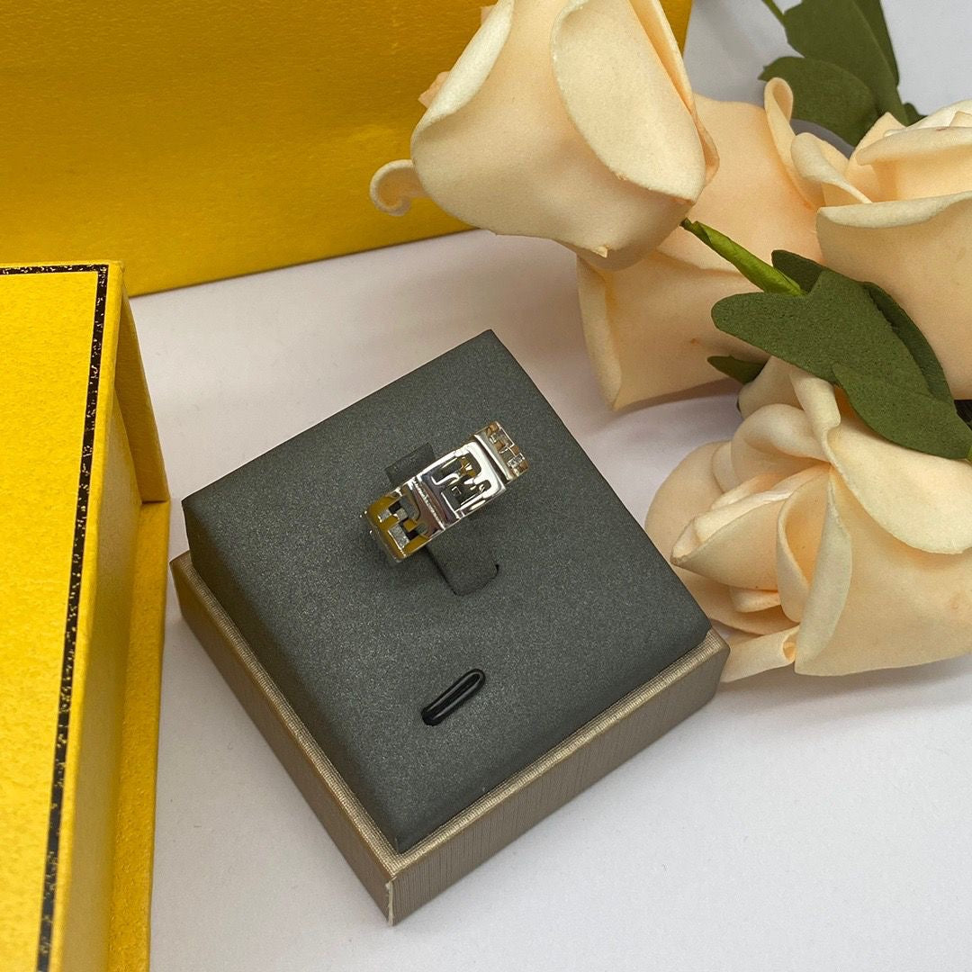 FD Letters Fashion Ring PD0425071813
