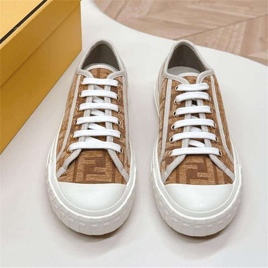 FD Women Domino Fabric Casual Style Sneaker 0425063018