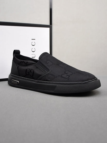 New Classic G Logo Canvas Casual Fashion Slip-on Shoes XC0424040801