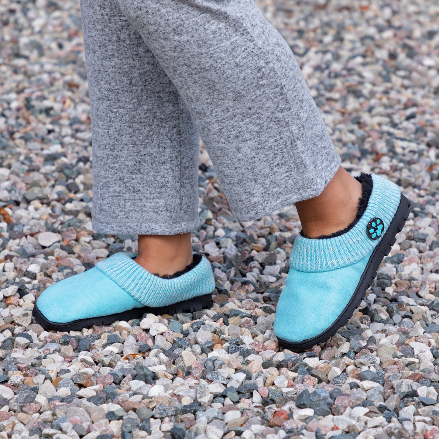 Purple Paw Comfy Clog Slipper Shoes