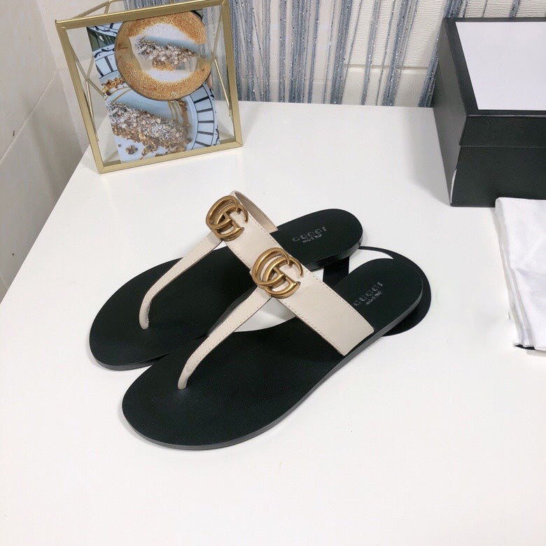 Black Ladies Non-Slip Casual Trend Flip Flop Sandals