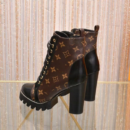 Fashion new chunky heel ankle boots PD1023071918
