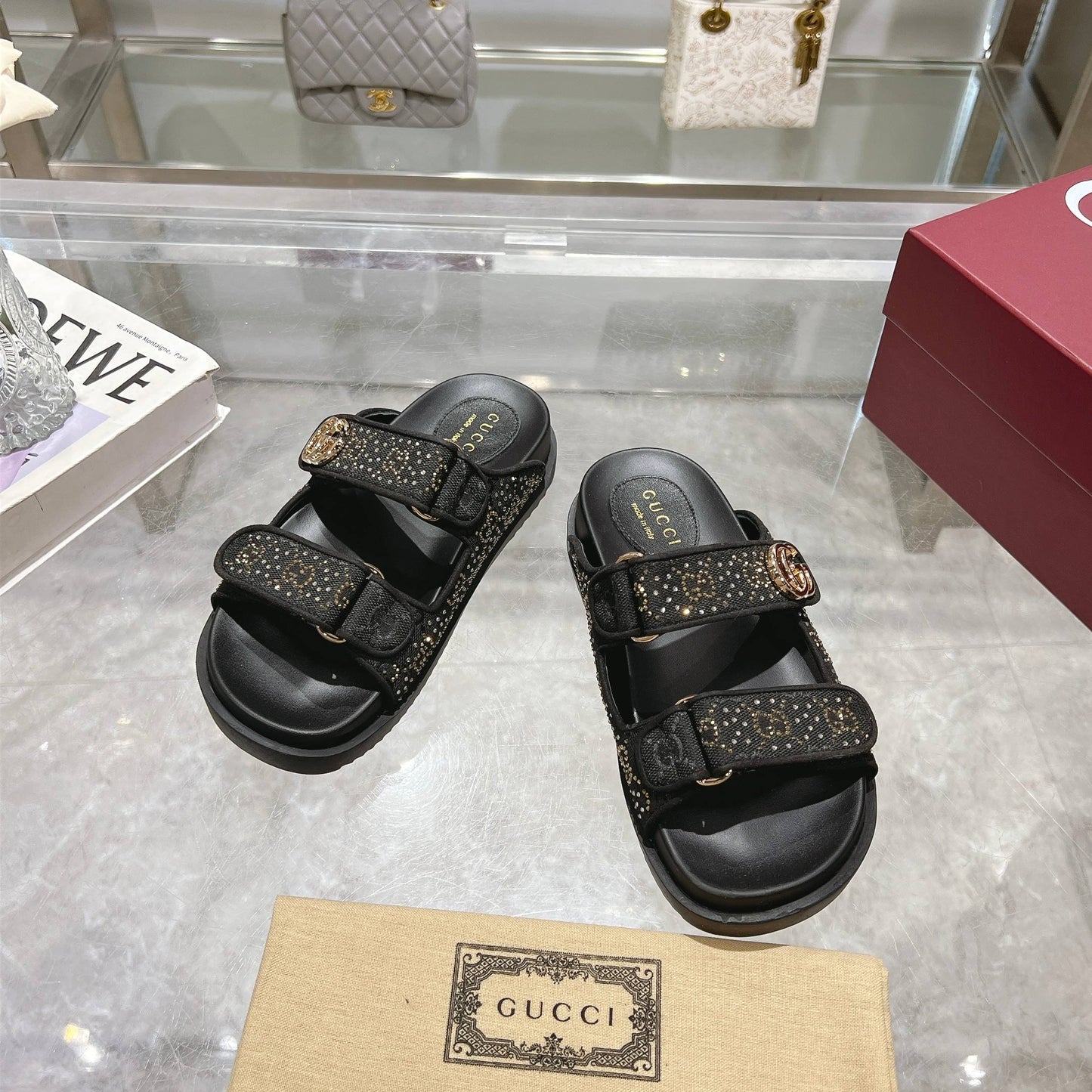 25 Ladies New Star Diamond Fashion Sandals PD0425031411