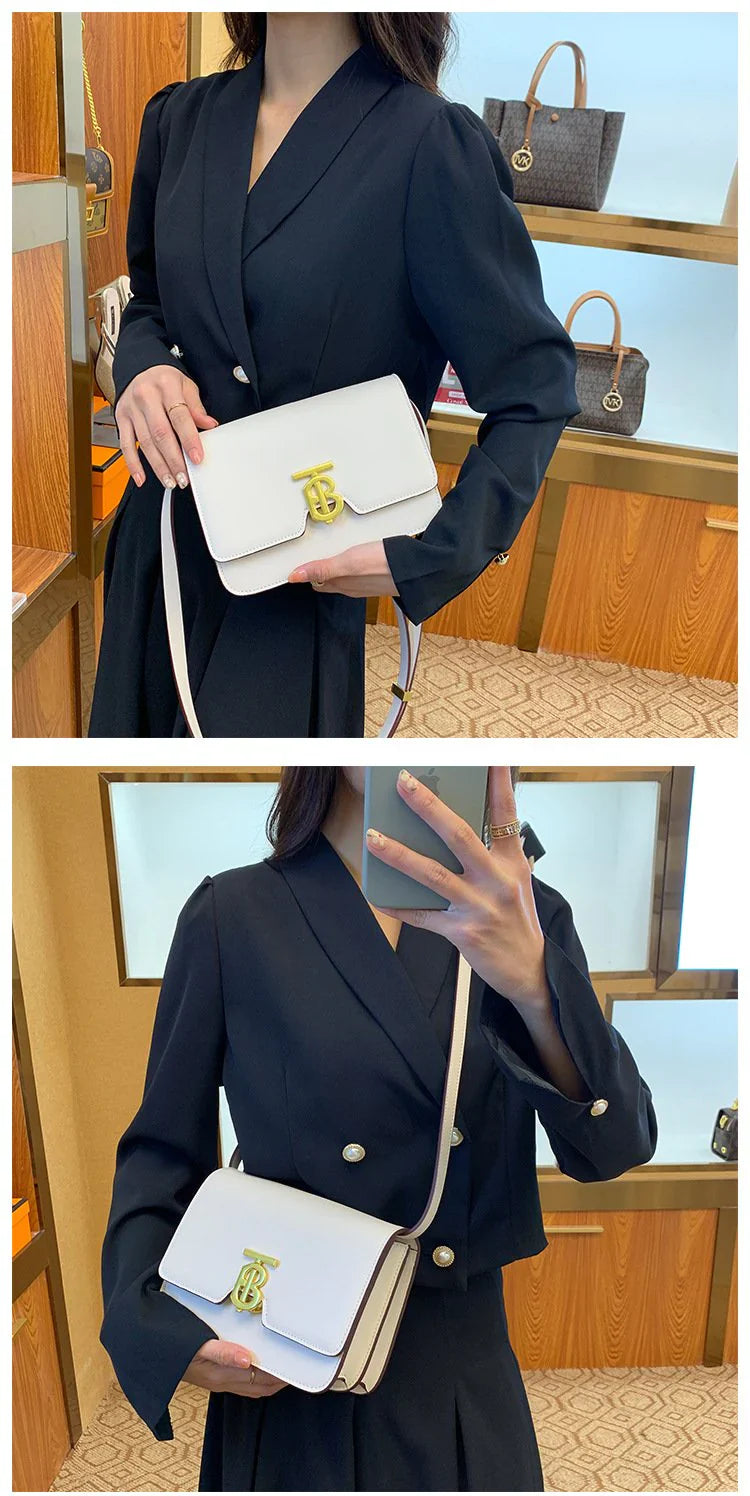 Fashion New Women's Bag, Simple And Solid Color Tofu Bag 1024010302