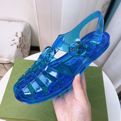 2023 New Hotsale Color G Logo Bright Women's Sandals