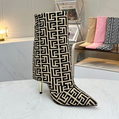 Balmain fashion stiletto ankle boots XC0424101413