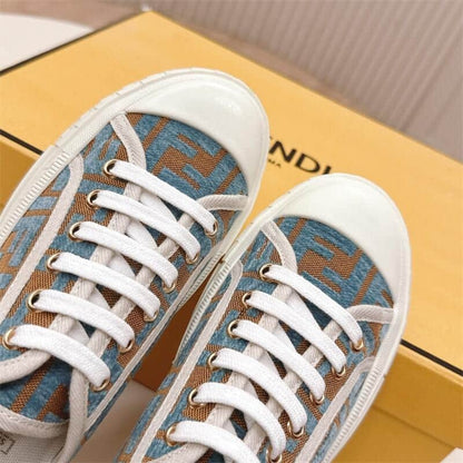 FD Women Domino Fabric Casual Style Sneaker 0425063018