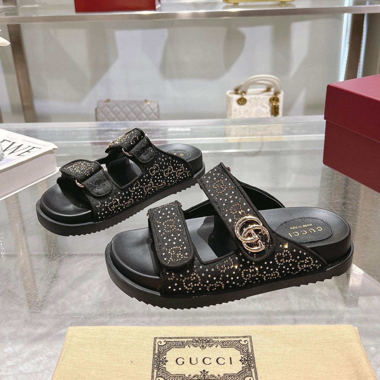 25 Ladies New Star Diamond Fashion Sandals PD0425031411
