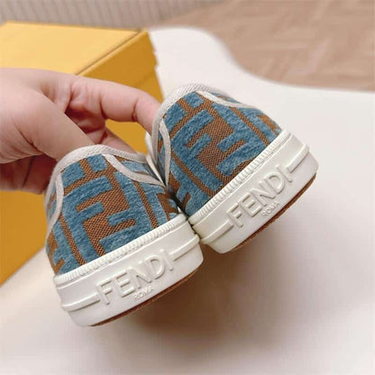 FD Women Domino Fabric Casual Style Sneaker 0425063018