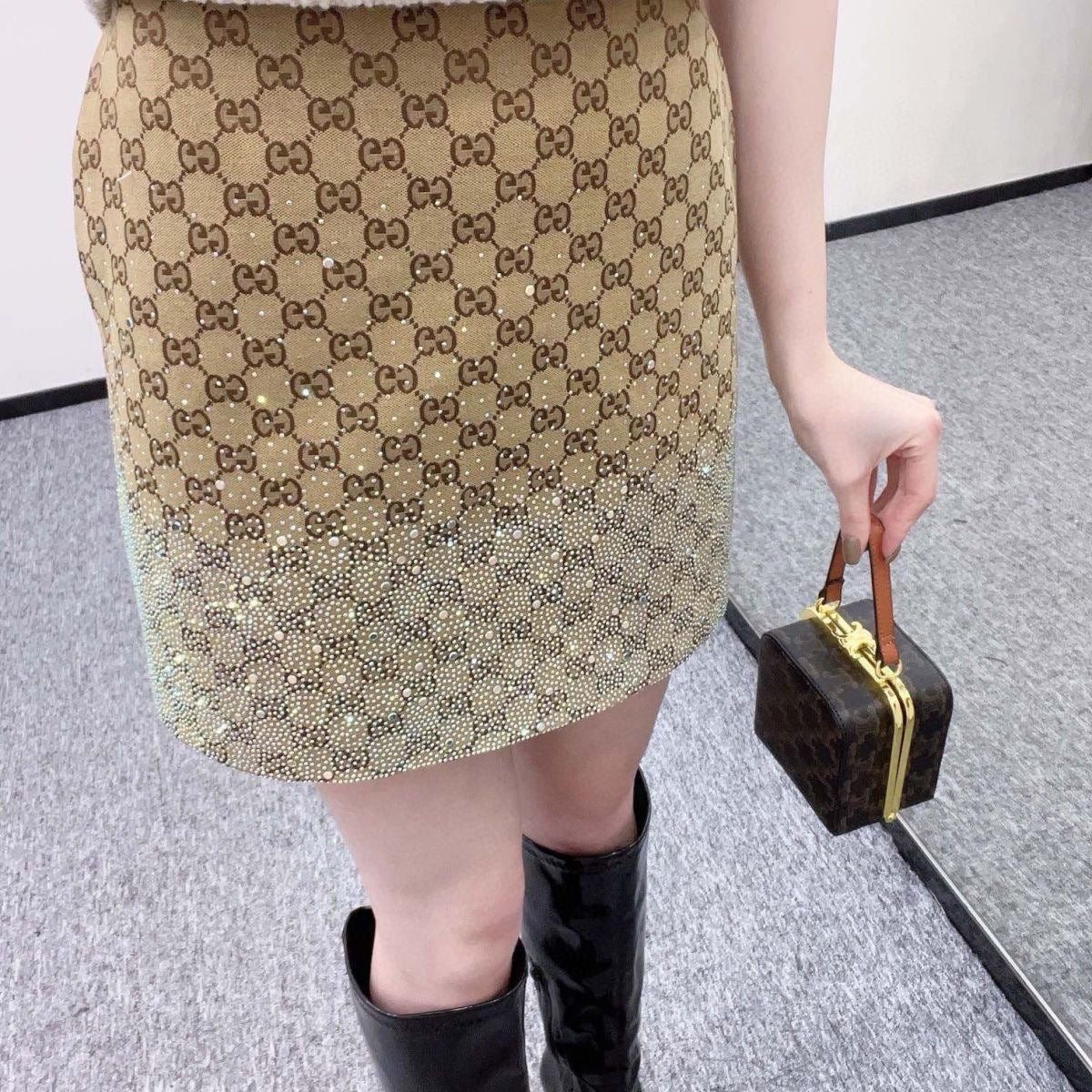 25 Ladies New Star Diamond Fashion Skirt PD0425031401