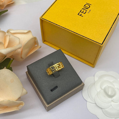 FD Letters Fashion Ring PD0425071813