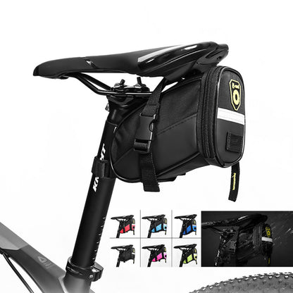 Waterproof Saddle Bag, Strap Mount Seat Pack, Bike Seat Bag, Bicycle Saddle Bag, Cycling Bag For Mountain Road Bikes