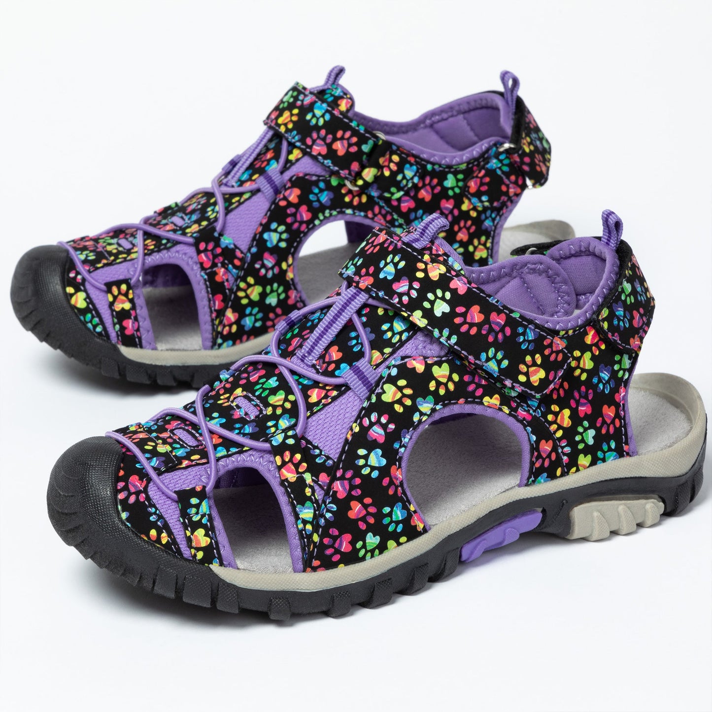 Walking Paws Adjustable Closed Toe Sport Sandals
