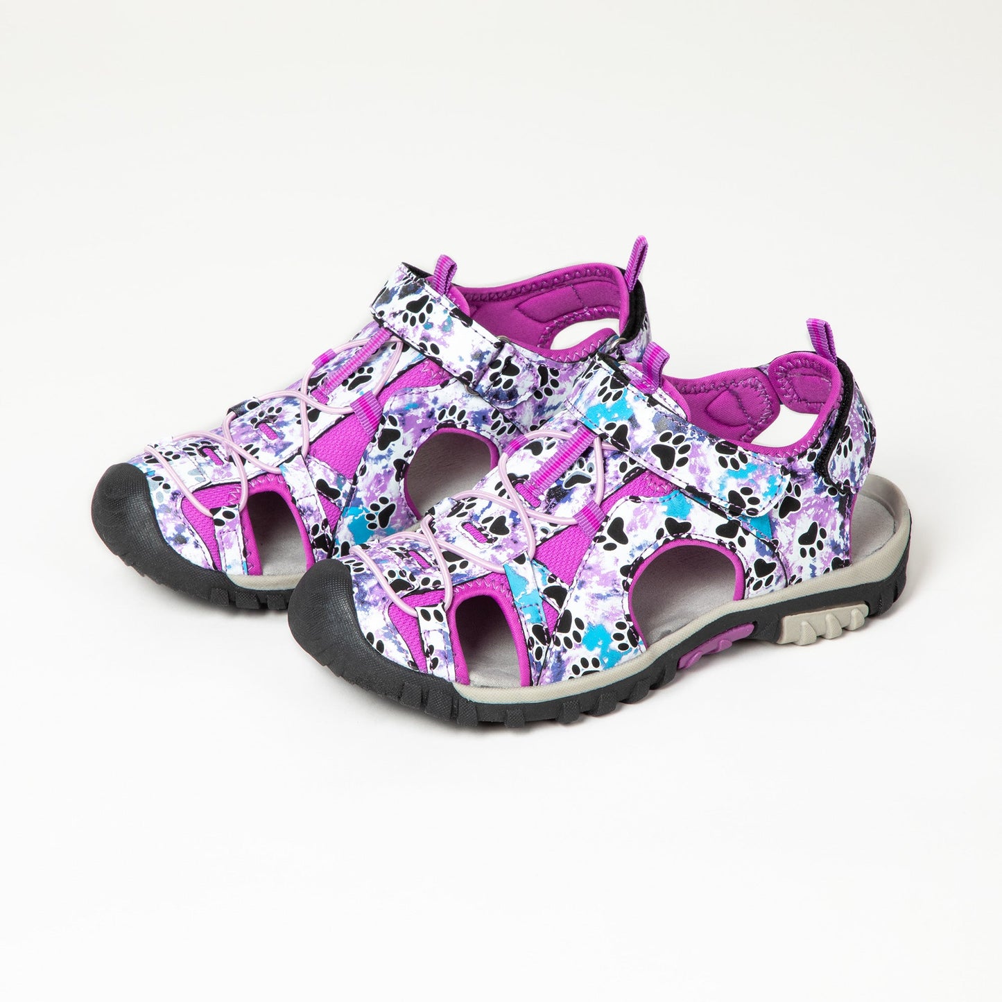 Walking Paws Adjustable Closed Toe Sport Sandals