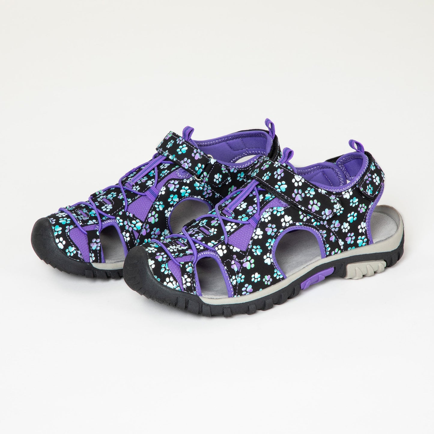 Walking Paws Adjustable Closed Toe Sport Sandals