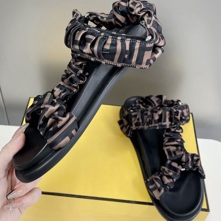 Fashion Retro platform sandals PD1023071708